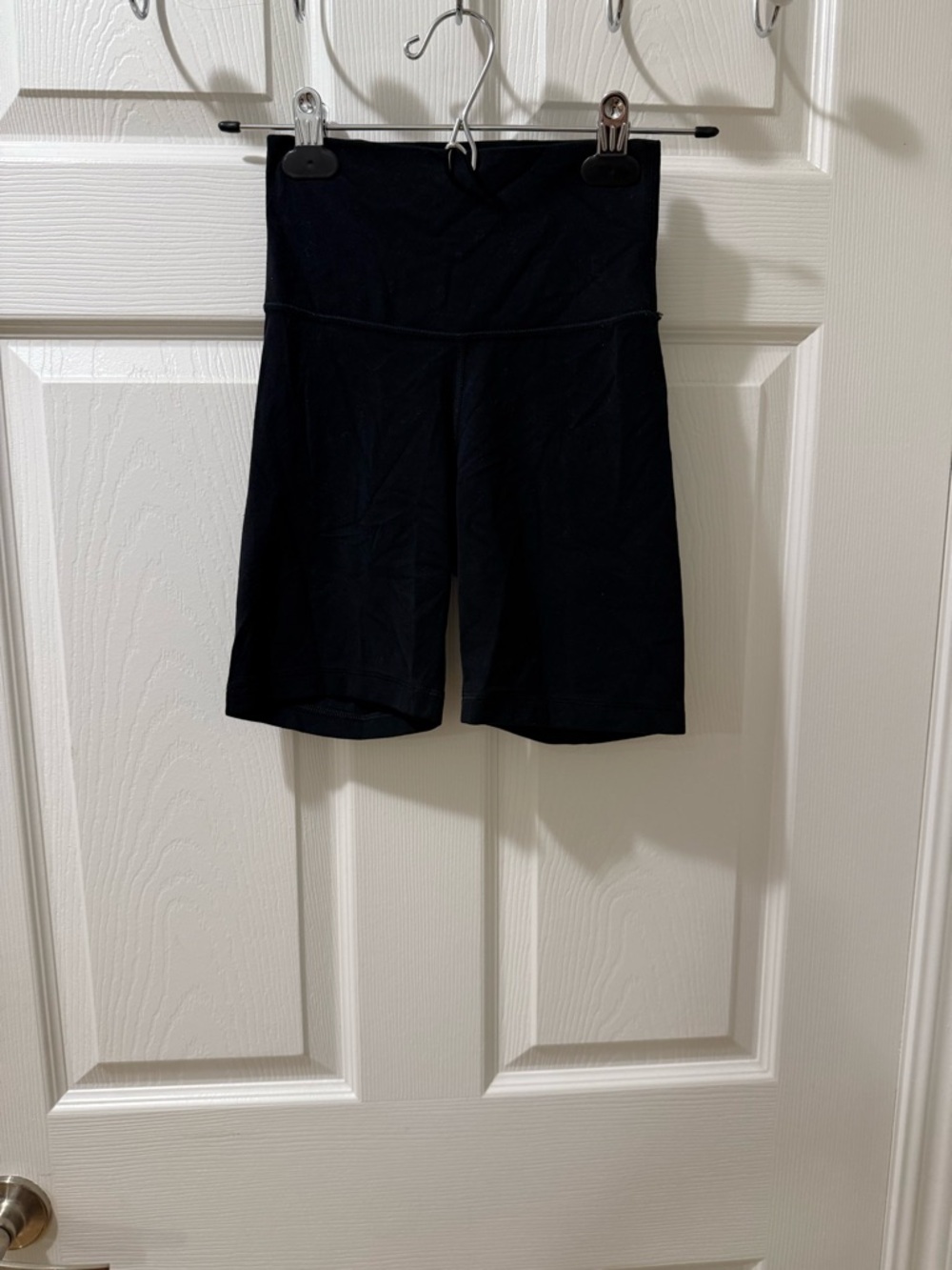 TNA Black High-Rise Bike Shorts
